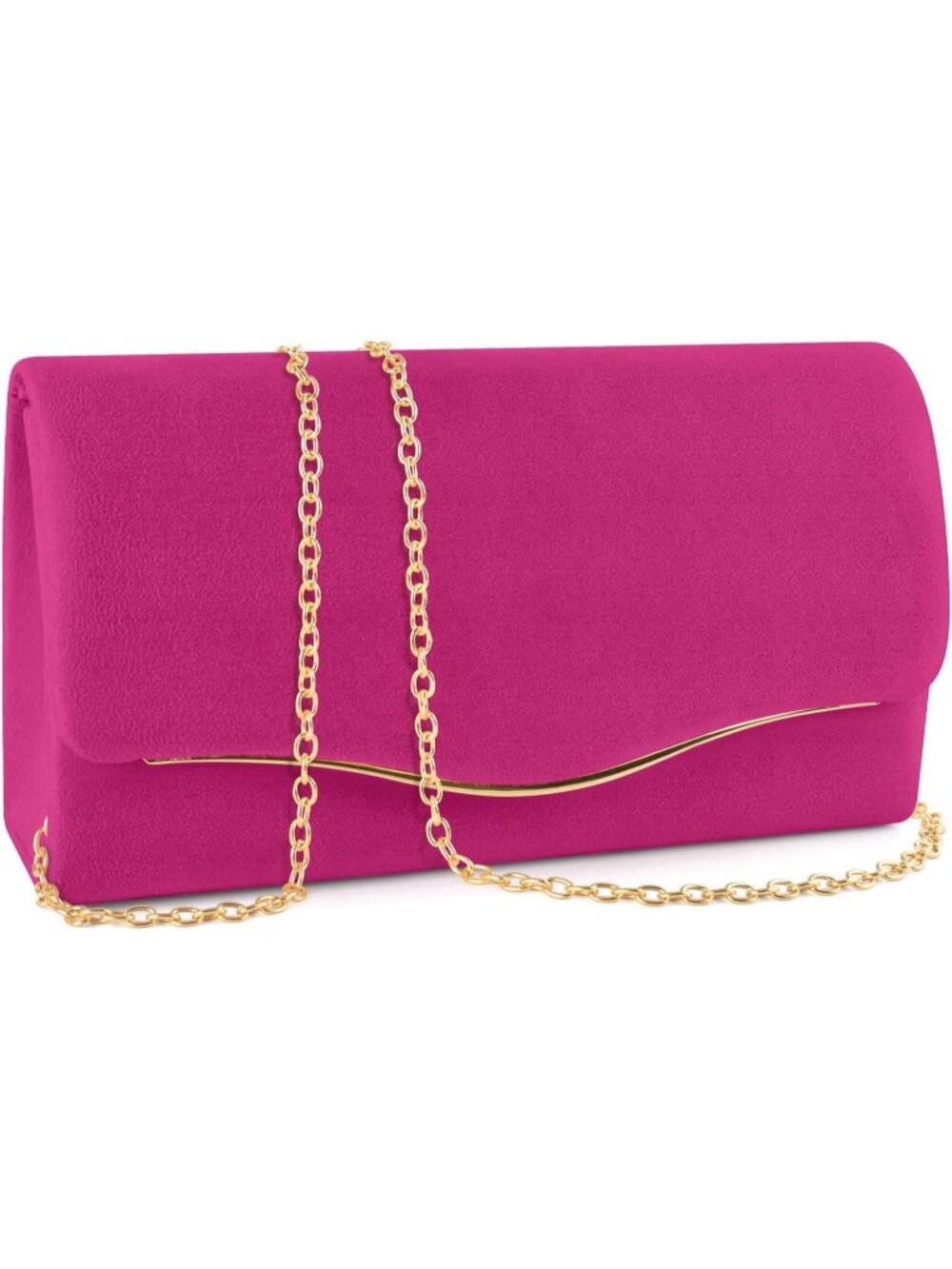 Women's Rose Clutch Purses Formal Cocktail Prom Envelope Crossbody Bag